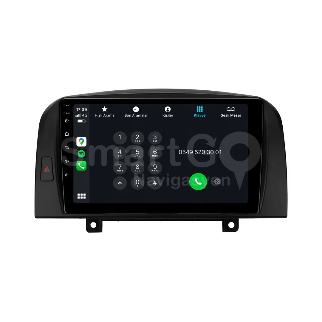 Hyundai Sonata Android Multimedya Sistemi (2005-2008) - 9 İnç