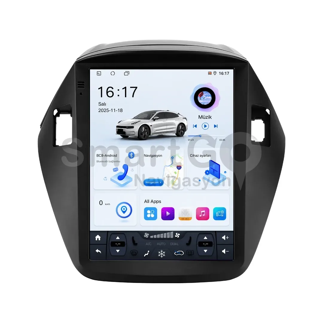 Hyundai ix35 Android Tesla Multimedya Sistemi (2010-2015) - 9.7 İnç