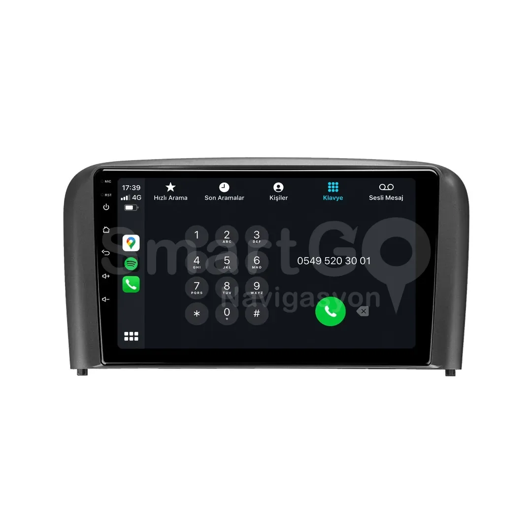 Volvo S80 Android Multimedya Sistemi (1999-2006) - 9 İnç