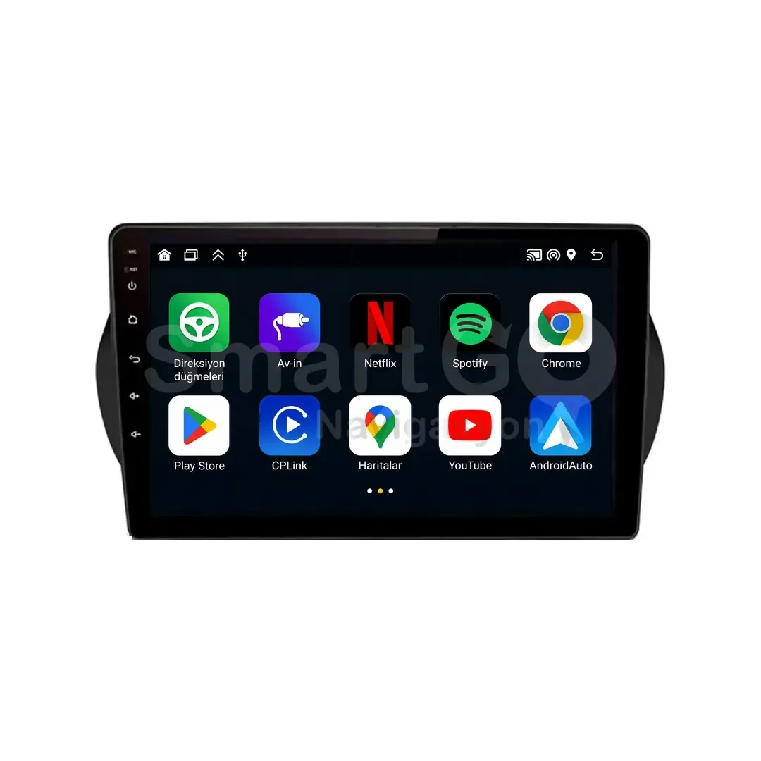 Fiat Fiorino Cargo Android Multimedya Sistemi (2008-2024) - Citroen Nemo 10 İnç