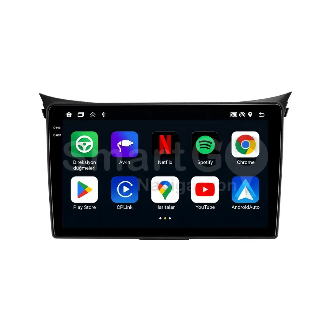 Hyundai i30 Android Multimedya Sistemi (2012-2016) - 9 İnç