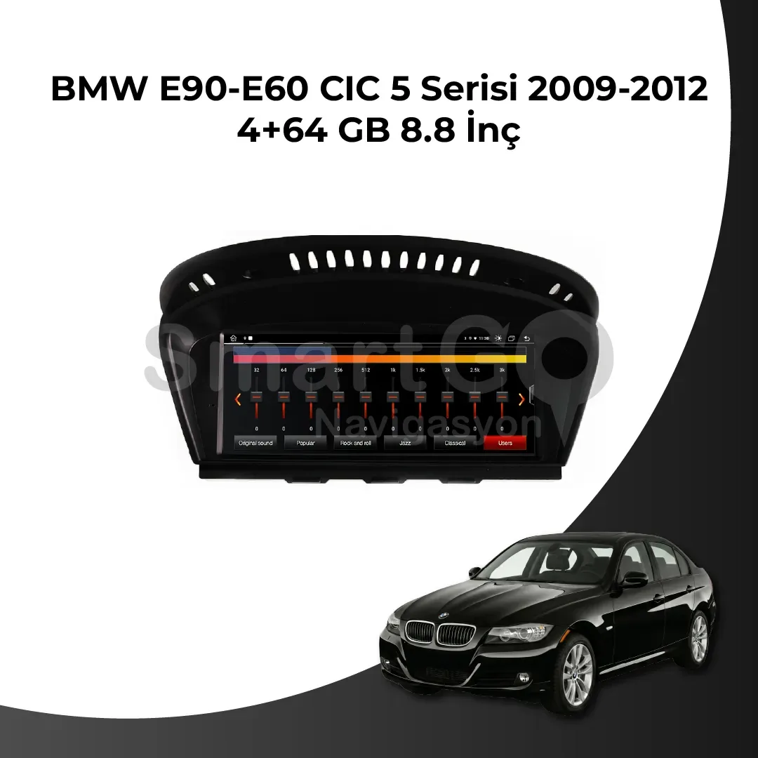BMW E60 5 Serisi 2009-2012 OEM 8.8 İnç Android Multimedya