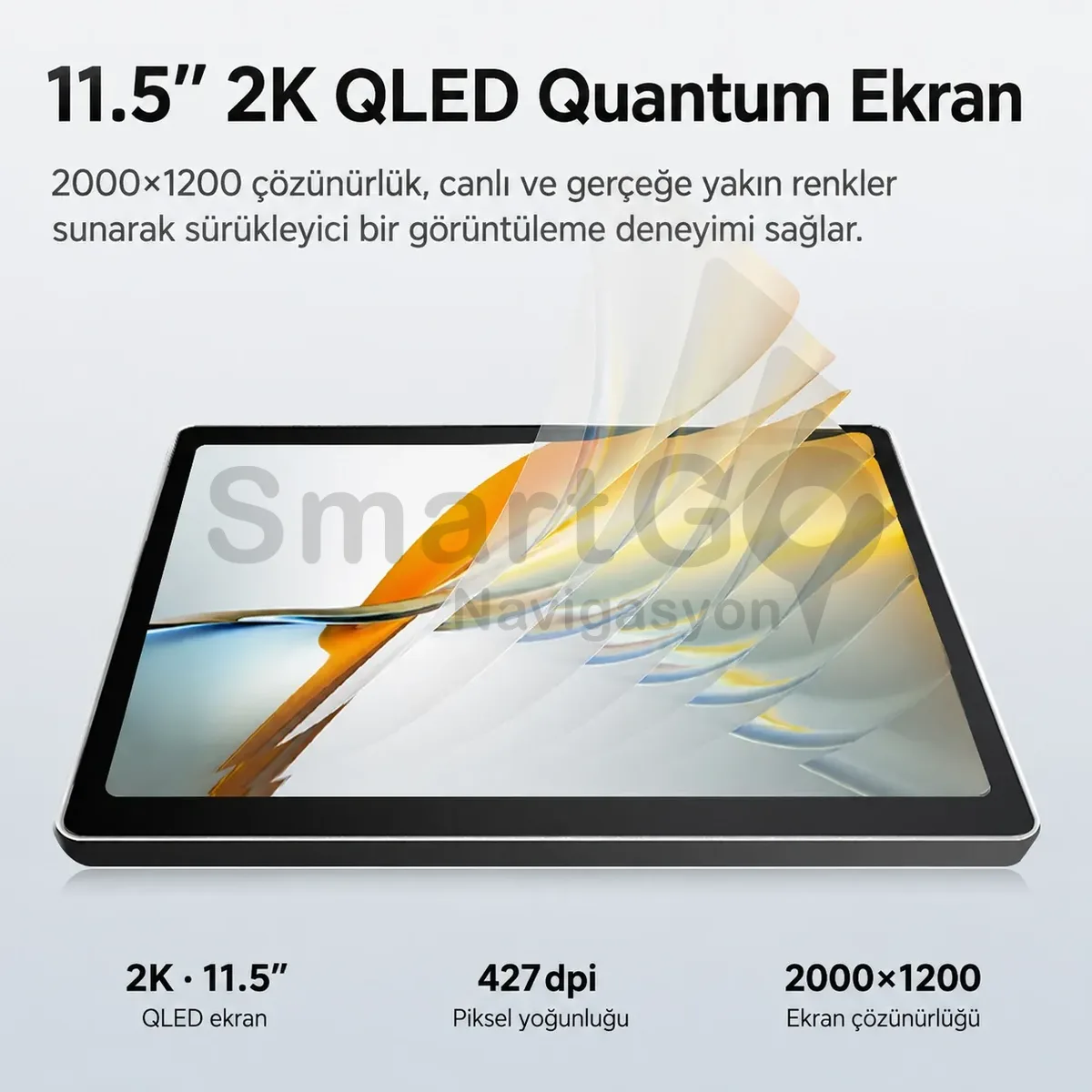 11.5 İnç Universal Slim Full Dokunmatik Android Multimedya