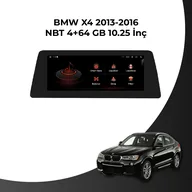 BMW X3 F25 / X4 F26 2013-2016 OEM 10.25 İnç Android Multimedya