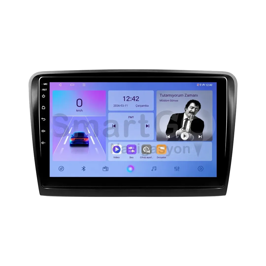 Skoda Superb Android Multimedya Sistemi (2009-2014) - 10 İnç