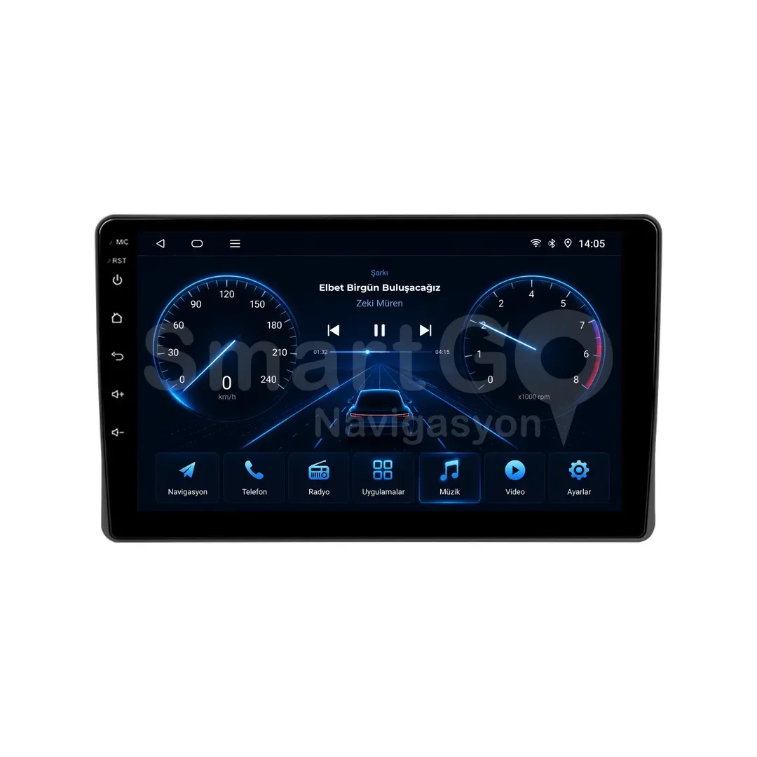 Daihatsu YRV Android Multimedya Sistemi (2001-2006) - 10 İnç