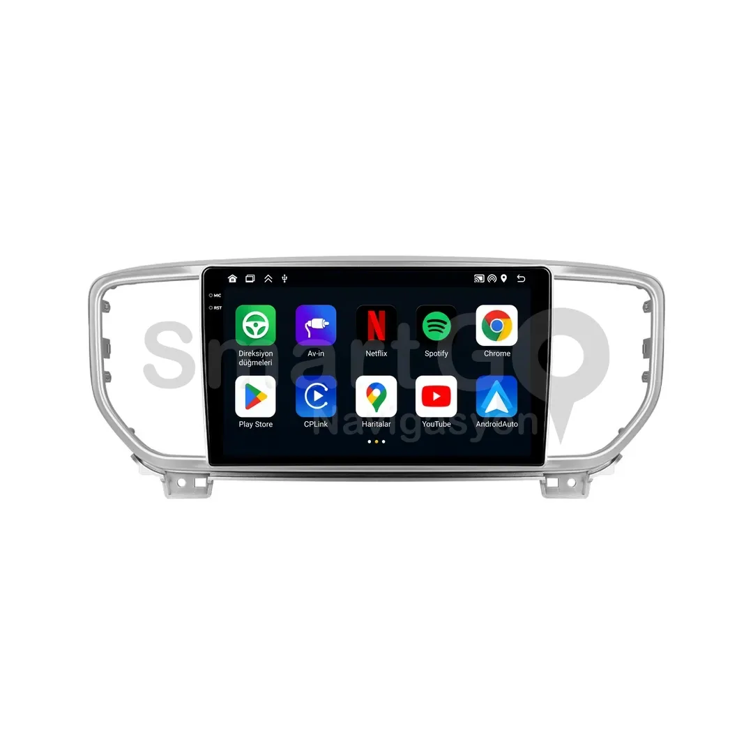 Kia Sportage Android Multimedya Sistemi (2019-2021) - 9 İnç