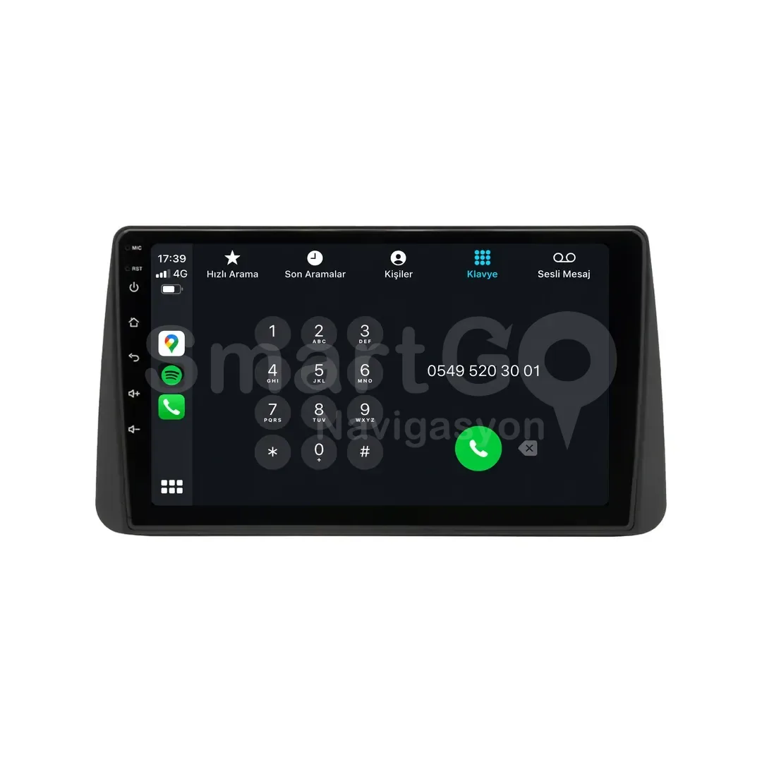Fiat Egea Android Multimedya Sistemi (2016-2025) - 9 İnç
