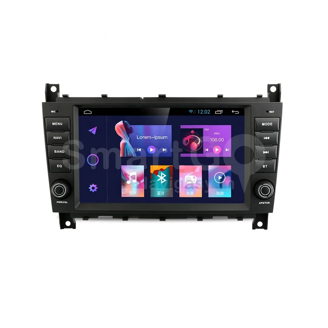 Mercedes C-Class W203 OEM 7.0 İnç Android Multimedya 4+64 GB