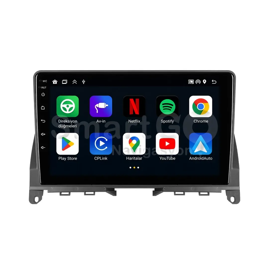 Mercedes C-Class Android Multimedya Sistemi (2007-2011) - 9 İnç