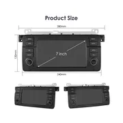 BMW E46 3 Serisi (1998-2005) 7.0 İnç OEM Android Multimedya 4+64 GB