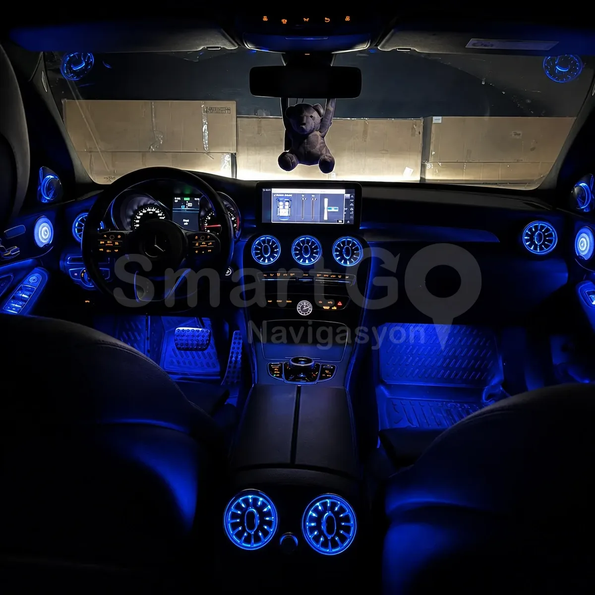 Mercedes W205 / W253 Full Ambiyans Aydınlatma Seti