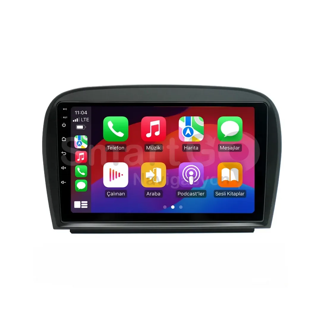 Mercedes SL Android Multimedya Sistemi (2002-2011) - 9 İnç