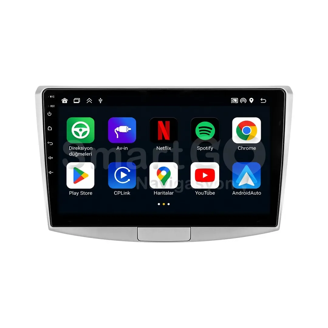 Volkswagen CC Android Multimedya Sistemi (2009-2016) - 10 İnç