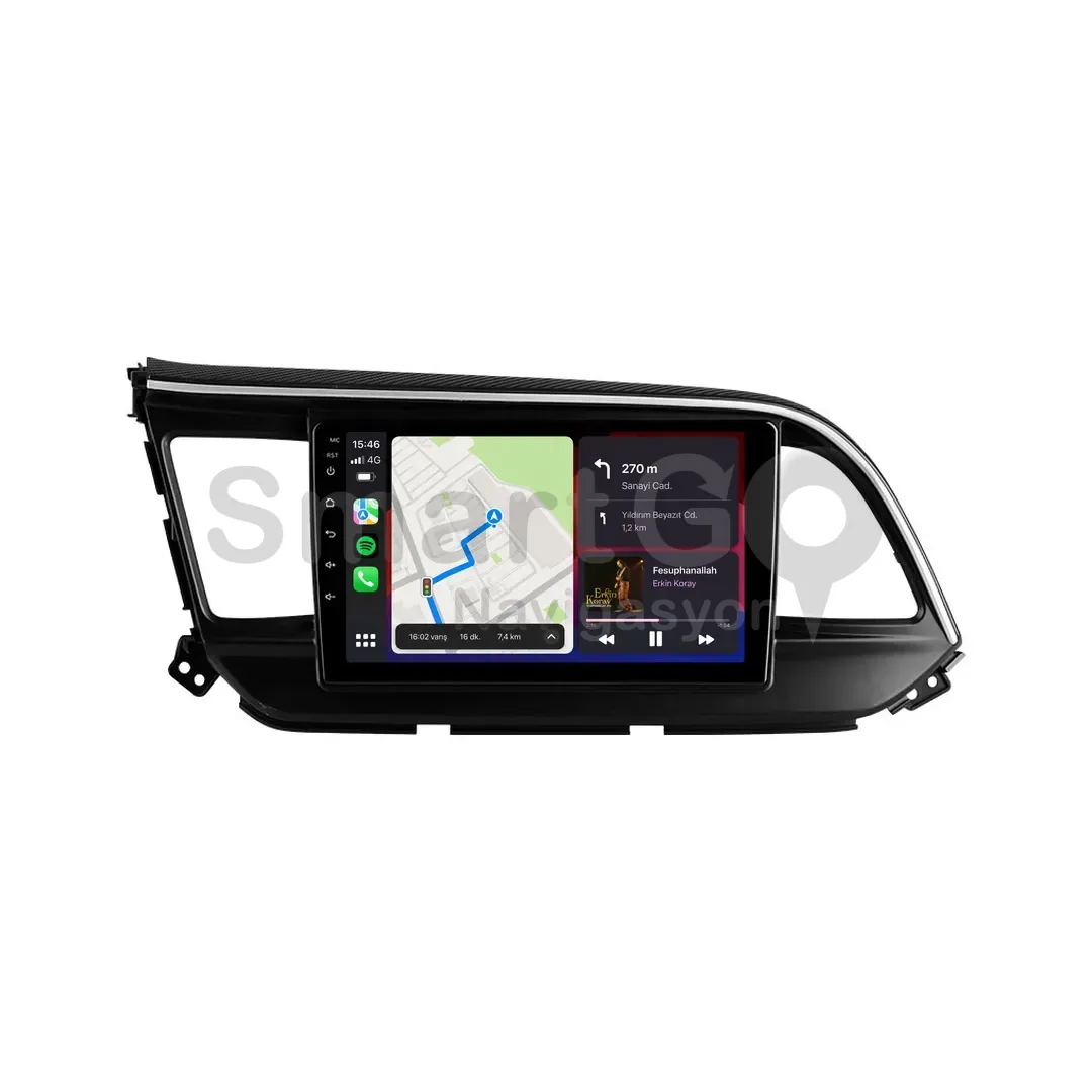 Hyundai Elantra Android Multimedya Sistemi (2019-2020) - 9 İnç