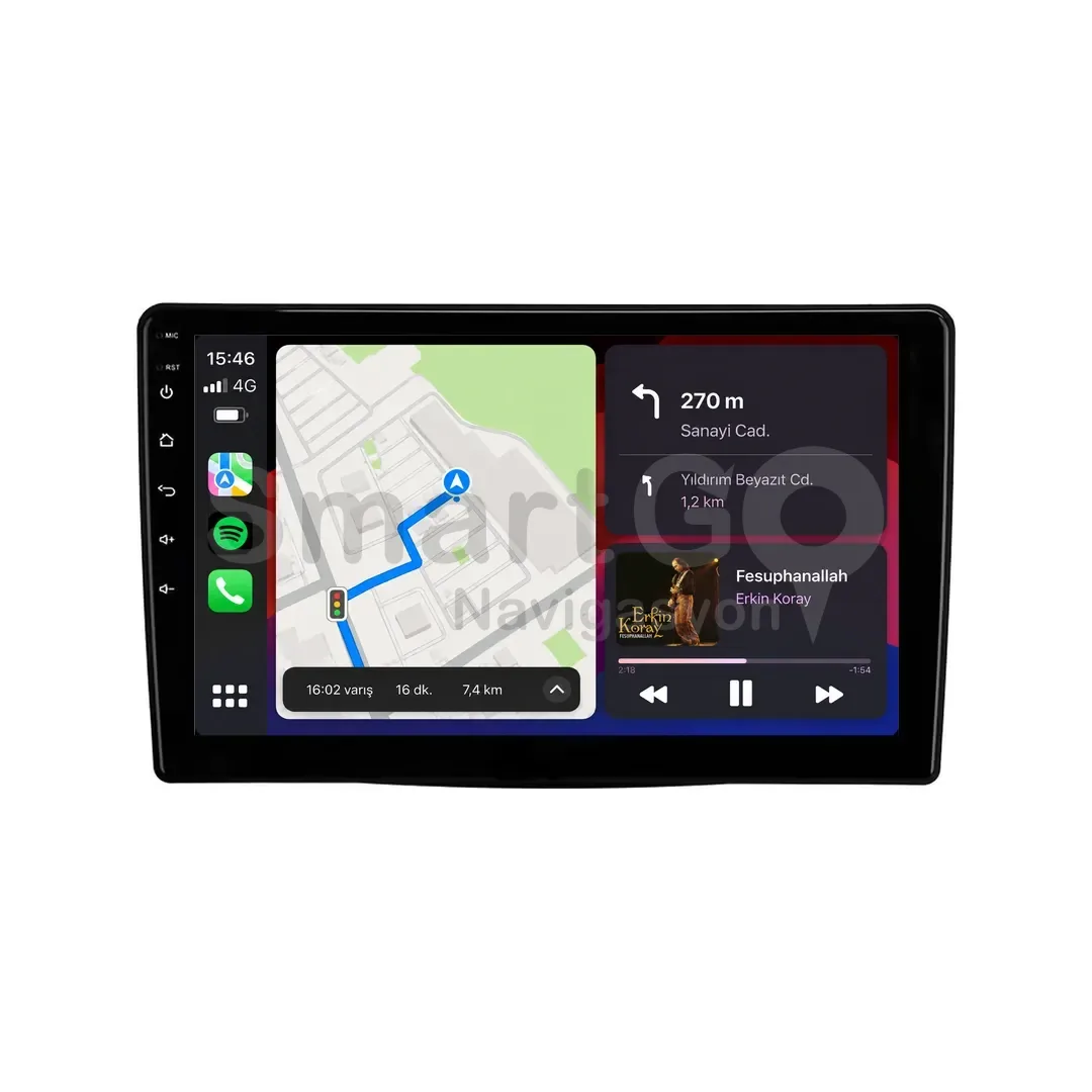 Fiat 500L Android Multimedya Sistemi (2013-2017) - 10 İnç