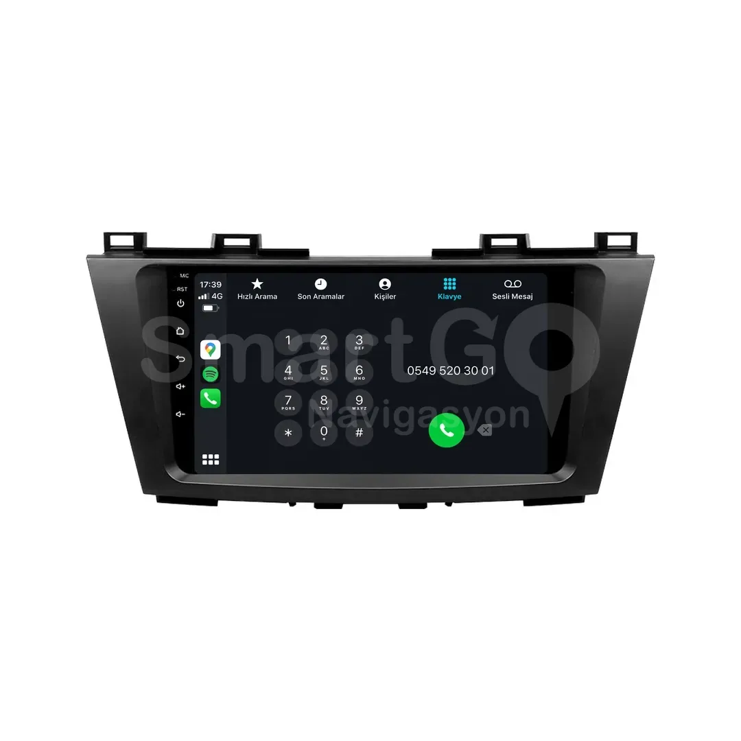 Mazda 5 Android Multimedya Sistemi (2010-2013) - 9 İnç