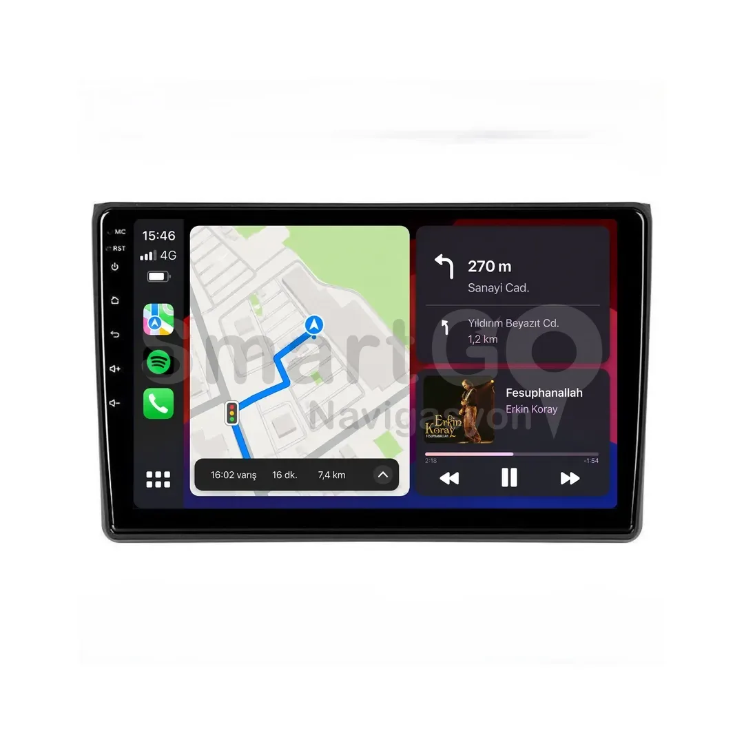 Audi A4 Android Multimedya Sistemi (2002-2008) - 9 İnç
