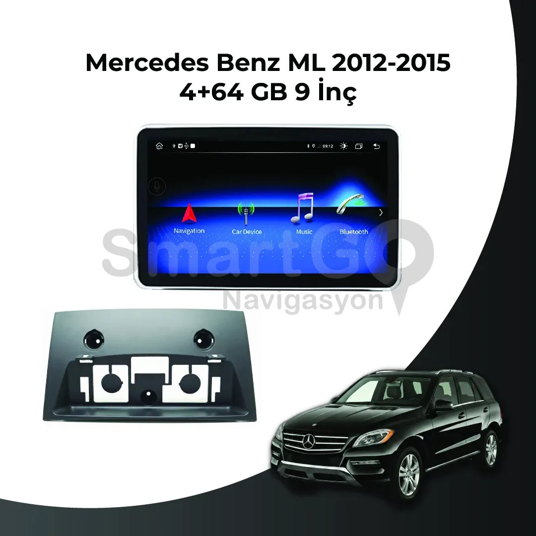 Mercedes Benz ML-GL Serisi 2012-2015 OEM Android Multimedya