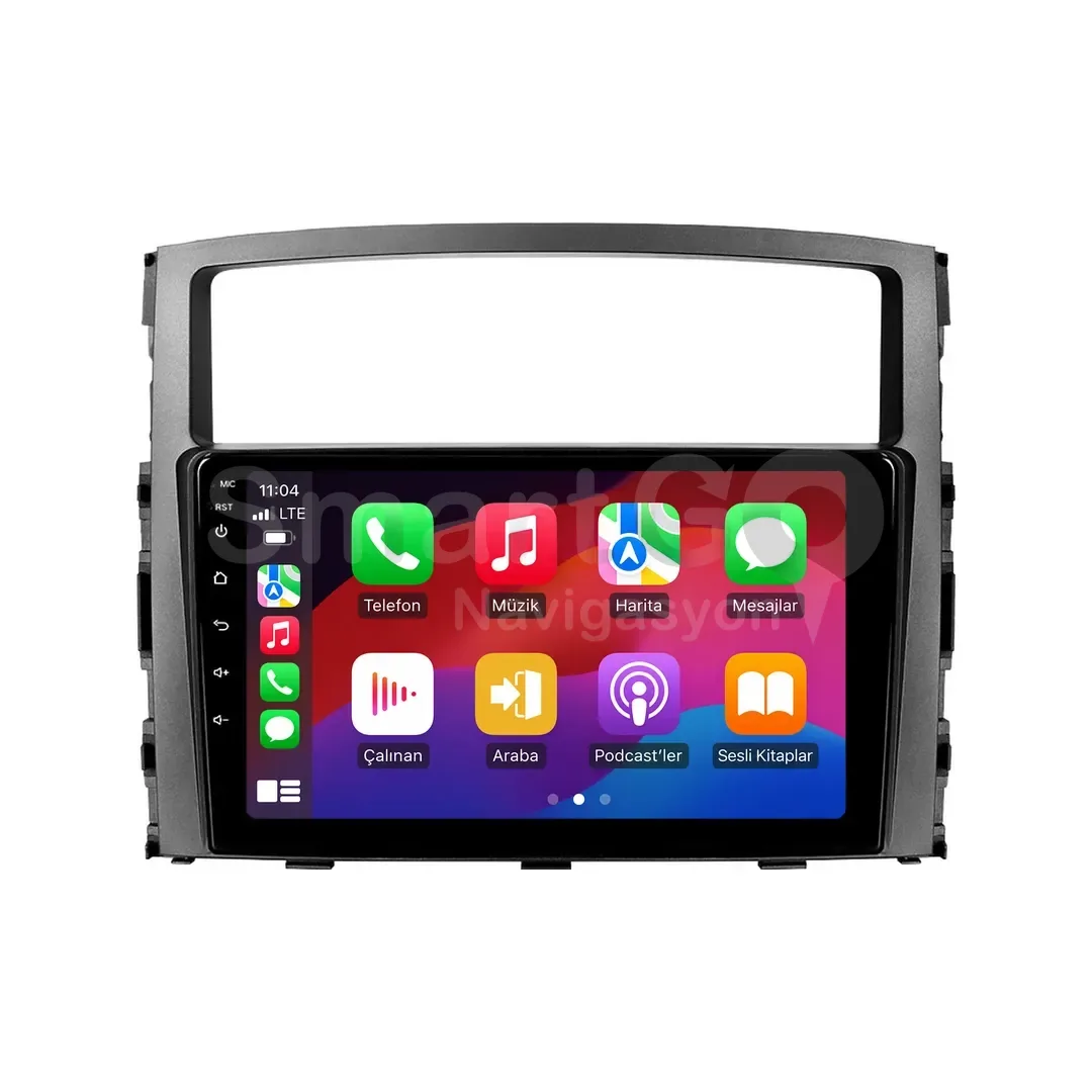 Mitsubishi Pajero Android Multimedya Sistemi (2008-2016) - 9 İnç