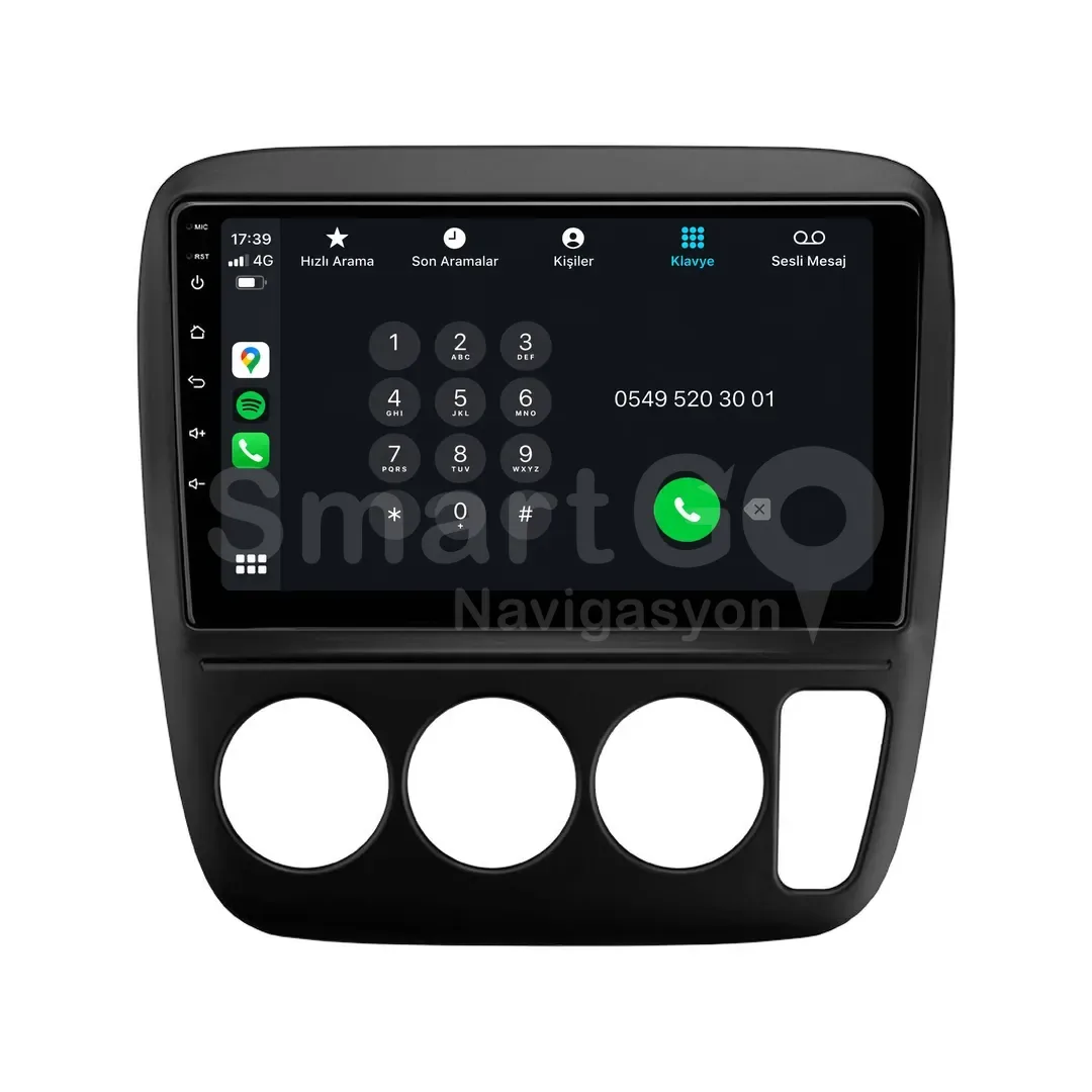 Honda CR-V Android Multimedya Sistemi (1997-2001) - 9 İnç