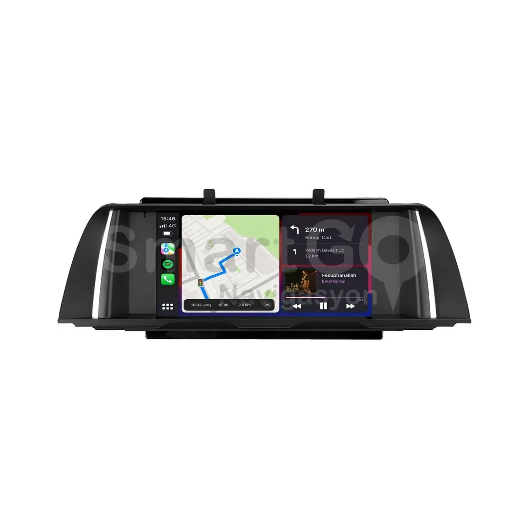 BMW 5 Series F10 Android Multimedya Sistemi (2011-2012) - 9 İnç