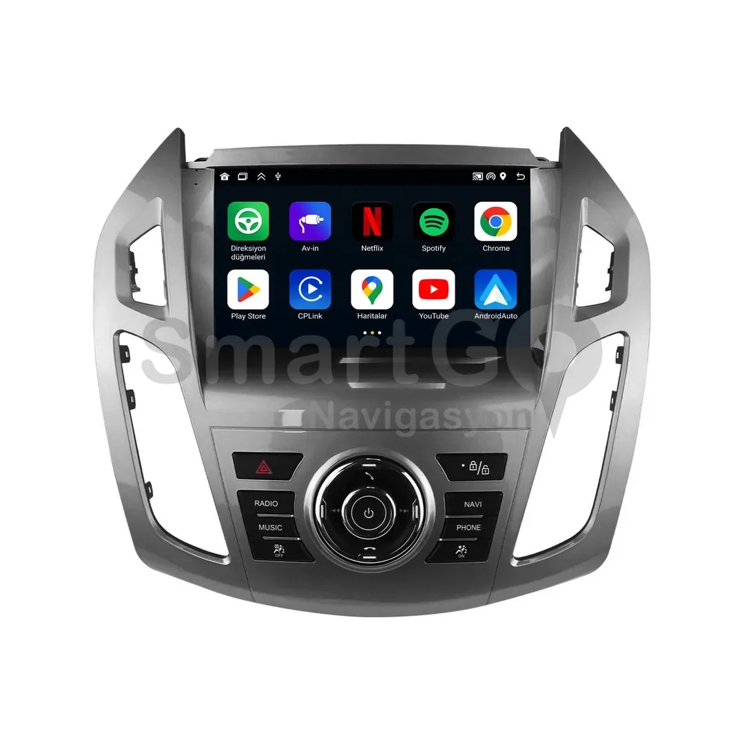 Ford Tourneo Connect Android Multimedya Sistemi (2014-2018) - 9 İnç