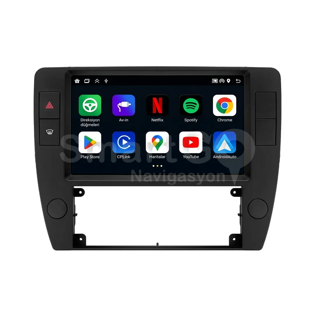 Volkswagen Passat Android Multimedya Sistemi (1997-2005) - 9 İnç