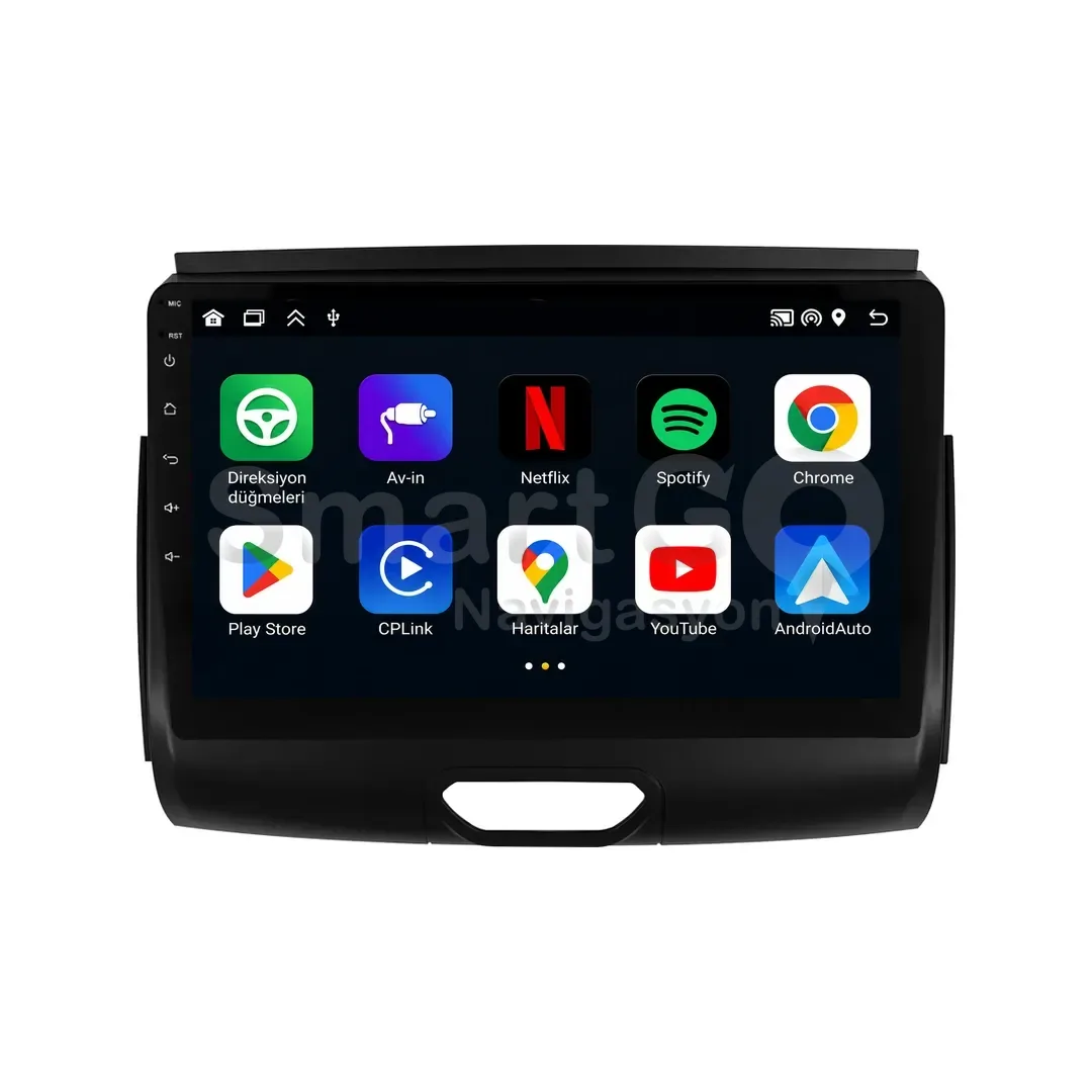 Ford Ranger Android Multimedya Sistemi (2016-2022) - 9 İnç