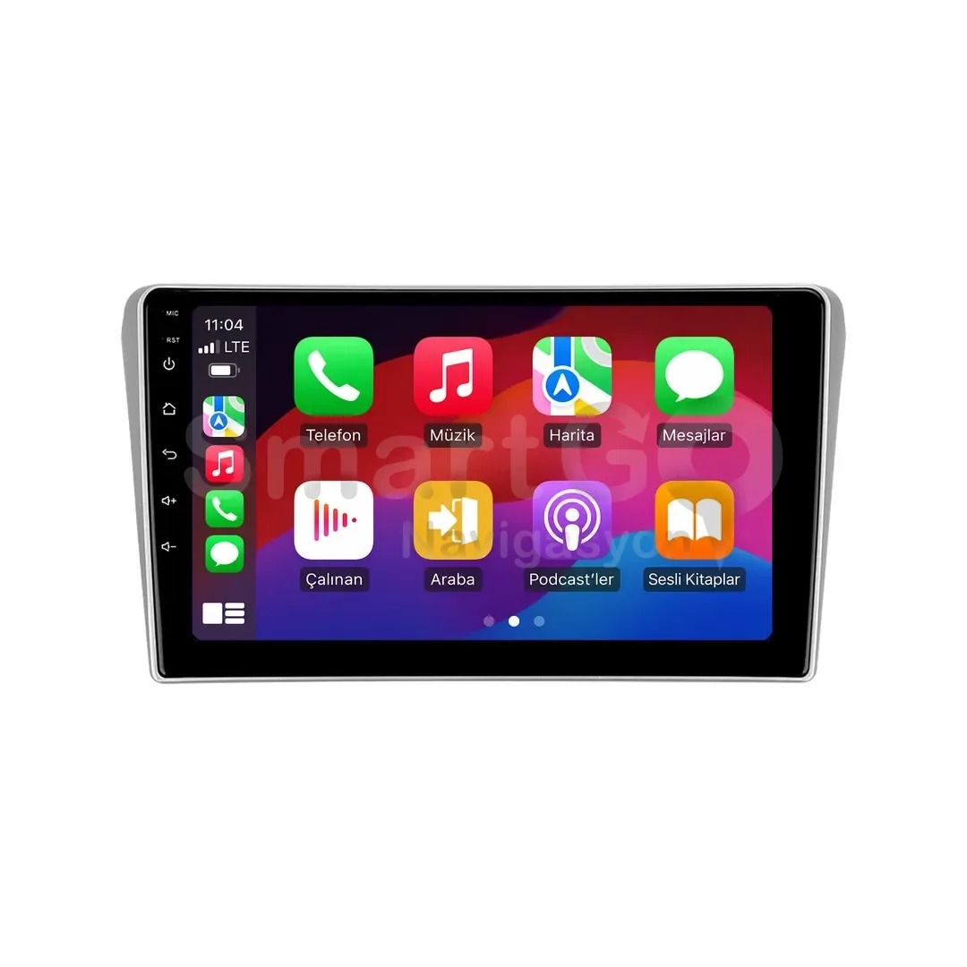 Toyota Avensis Android Multimedya Sistemi (2003-2009) - 9 İnç Gri