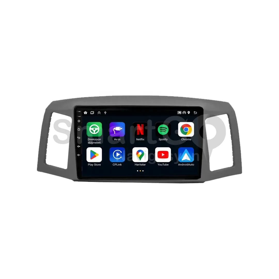 Jeep Grand Cherokee Android Multimedya Sistemi (2006-2007) - 10 İnç