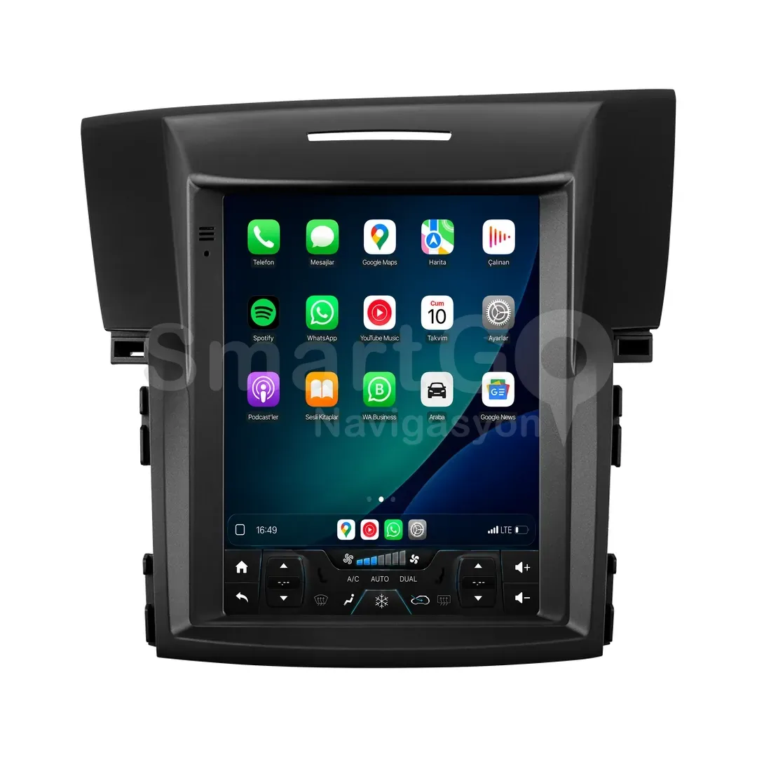 Honda CR-V Android Tesla Multimedya Sistemi (2013-2018) - 9.7 İnç