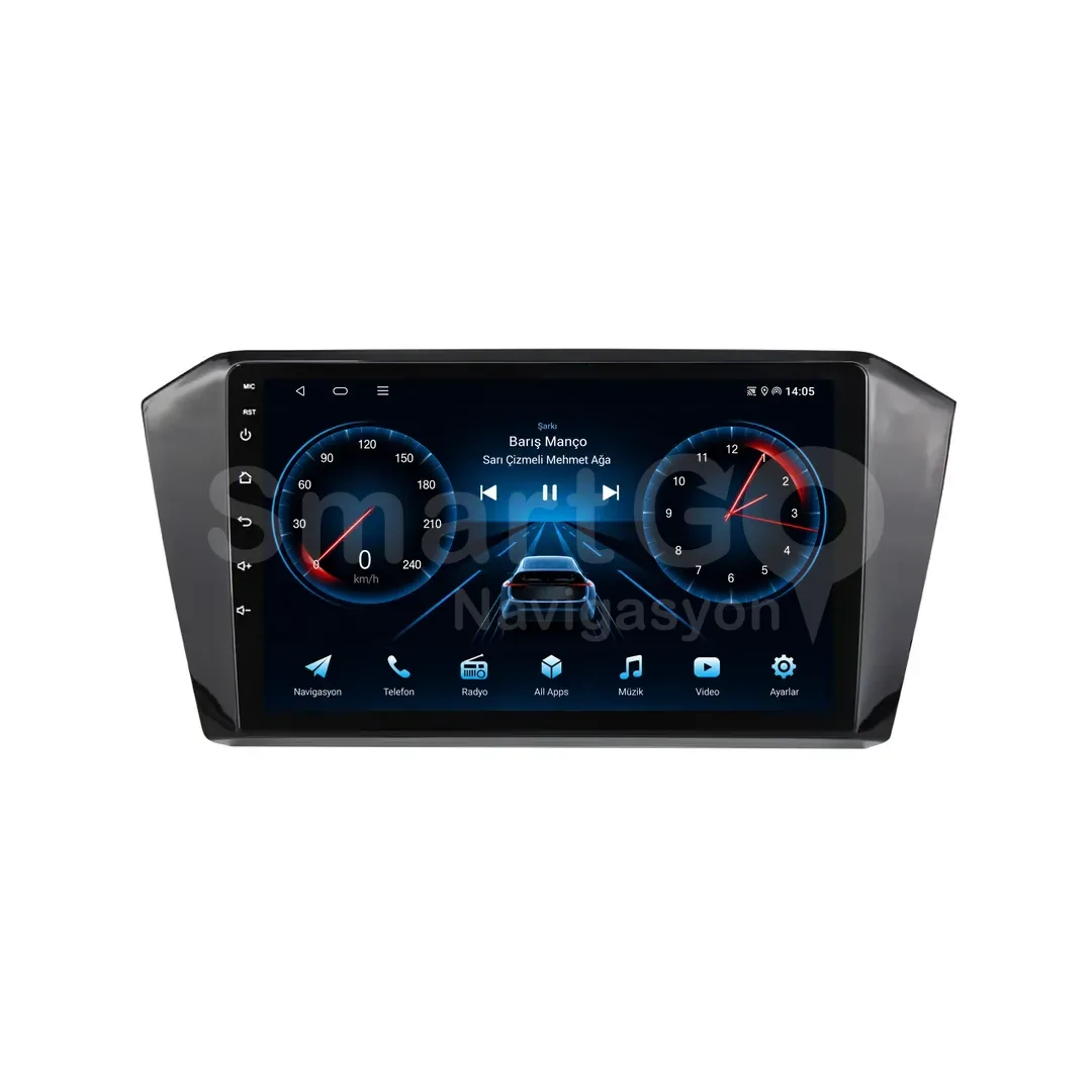 Volkswagen Passat Android Multimedya Sistemi (2015-2022) - 10 İnç