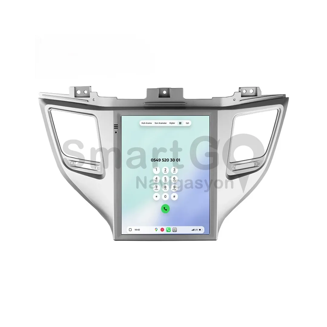 Hyundai Tucson Android Tesla Multimedya Sistemi (2015-2018) - 9.7 İnç