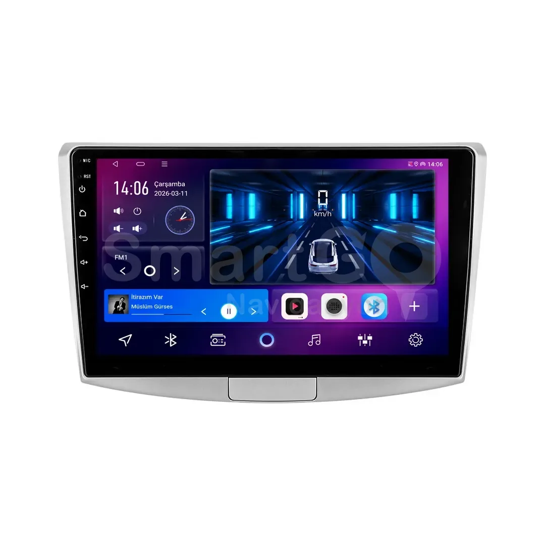 Volkswagen Passat Android Multimedya Sistemi (2005-2014) - CC 10 İnç