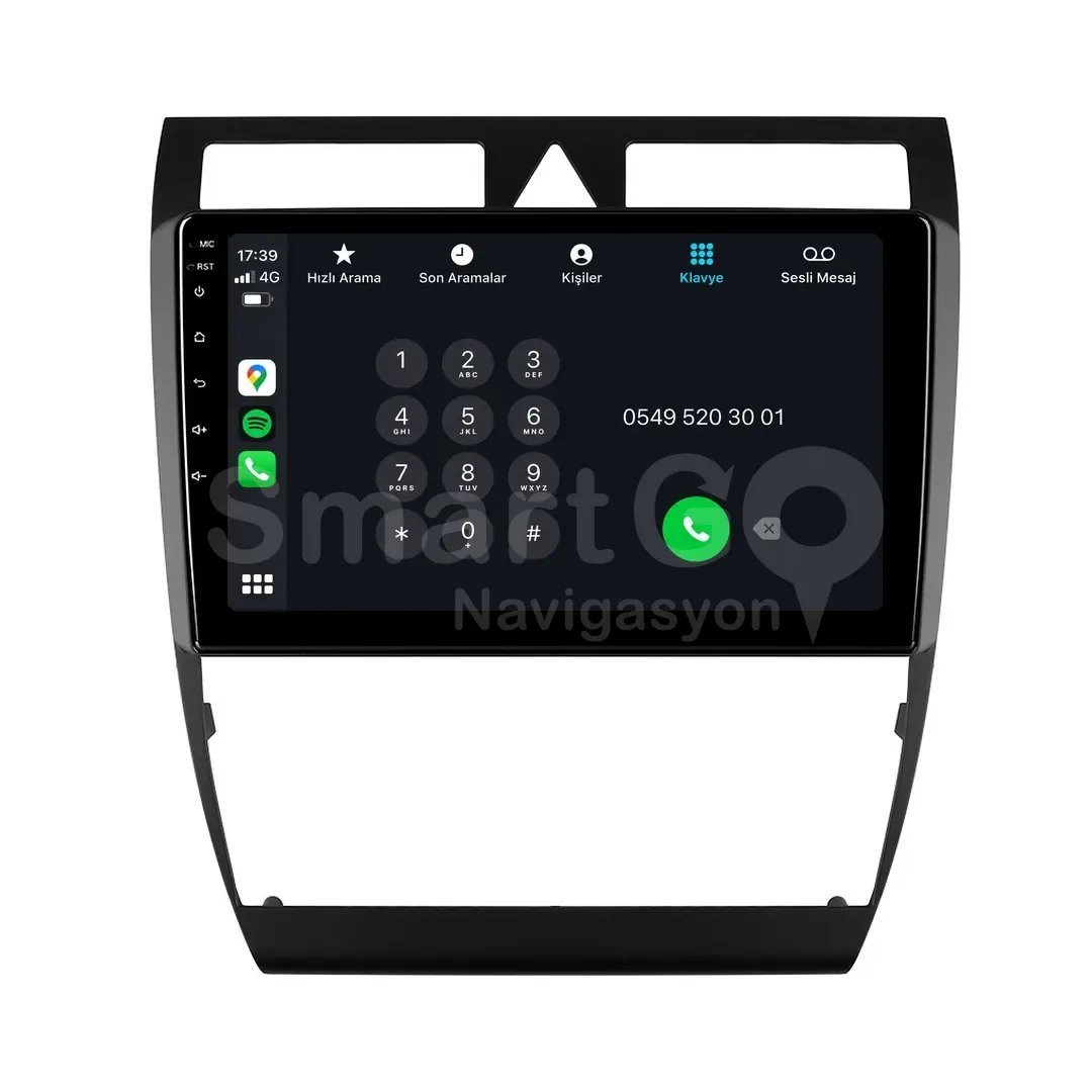 Audi A6 Android Multimedya Sistemi (1997-2004) - 9 İnç