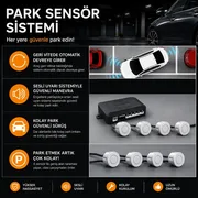 Universal Ses İkazlı Park Sensörü