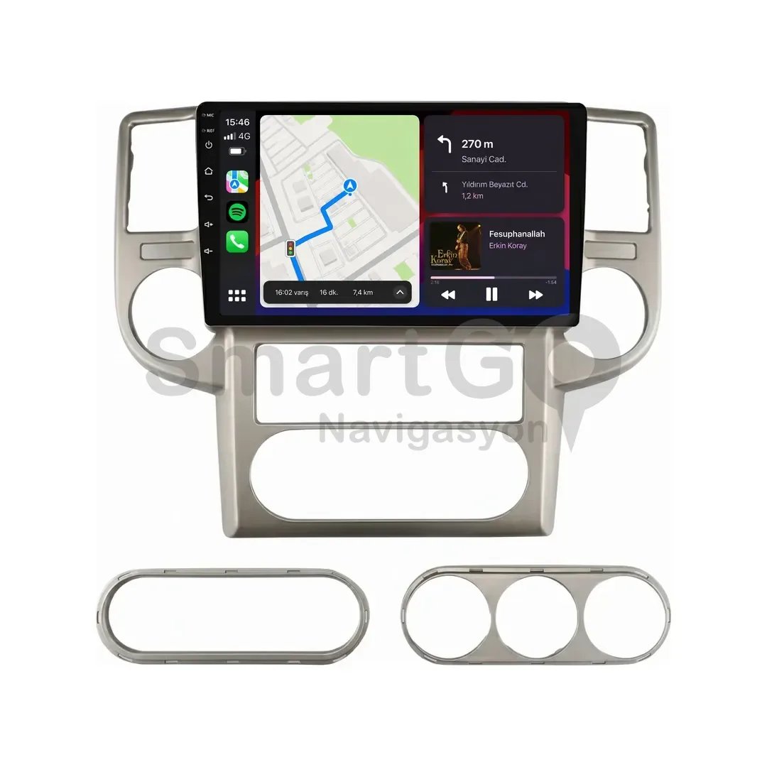 Nissan X-Trail Android Multimedya Sistemi (2005-2007) - 10 İnç