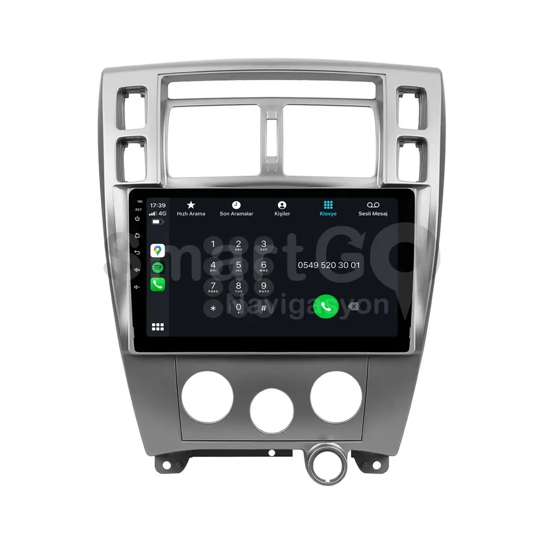 Hyundai Tucson Android Multimedya Sistemi (2005-2012) - 10 İnç