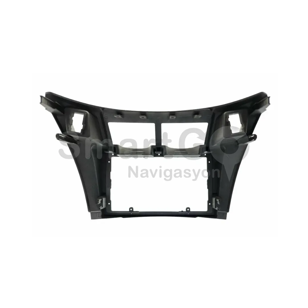 Toyota Yaris 9 İnç 2007-2011 Gri Multimedya Çerçevesi