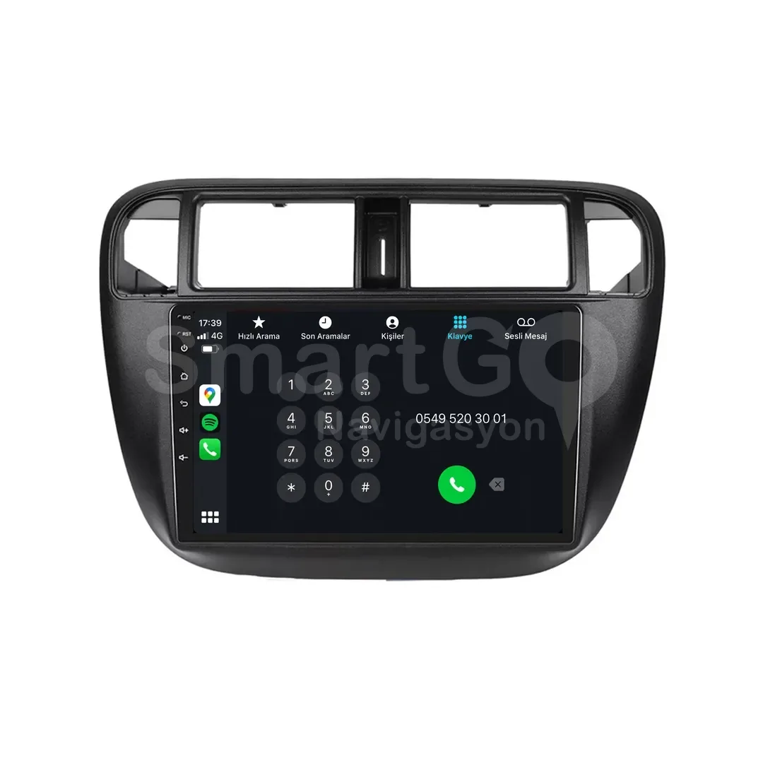 Honda Civic Android Multimedya Sistemi (1996-2001) - 9 İnç