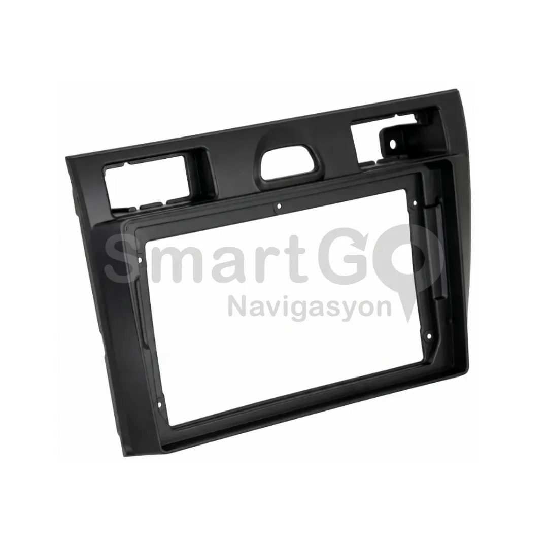 Ford Fiesta 9 İnç 2006-2009 Siyah Multimedya Çerçevesi
