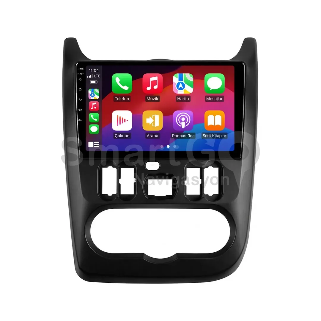 Dacia Duster Android Siyah Multimedya Sistemi (2010-2013) - 9 İnç