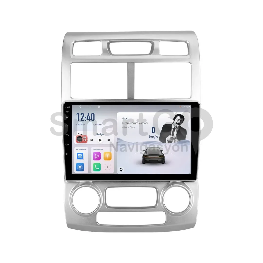 Kia Sportage Android Multimedya Sistemi (2005-2008) - 9 İnç