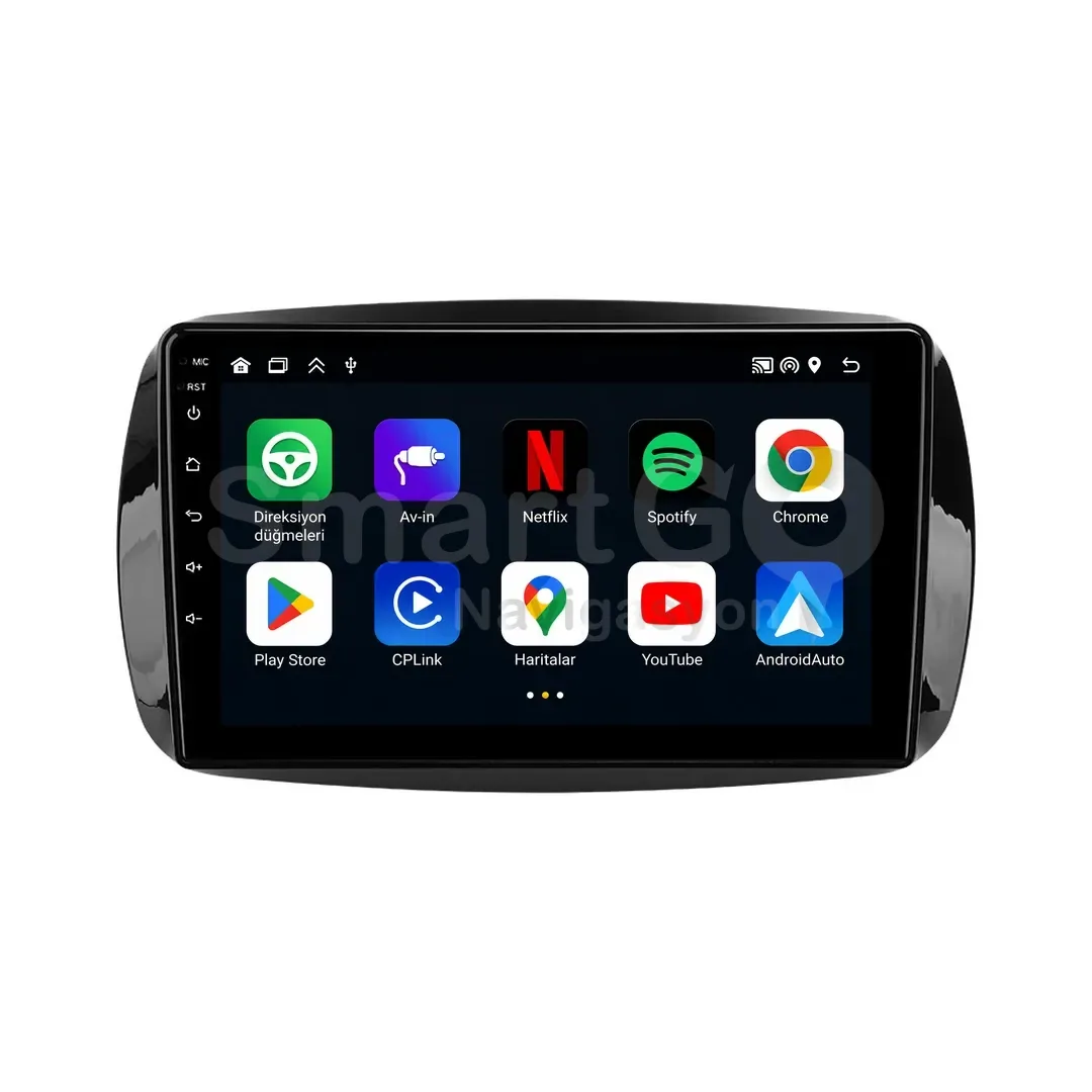 Smart Fortwo Android Multimedya Sistemi (2016-2021) - Forfour 9 İnç