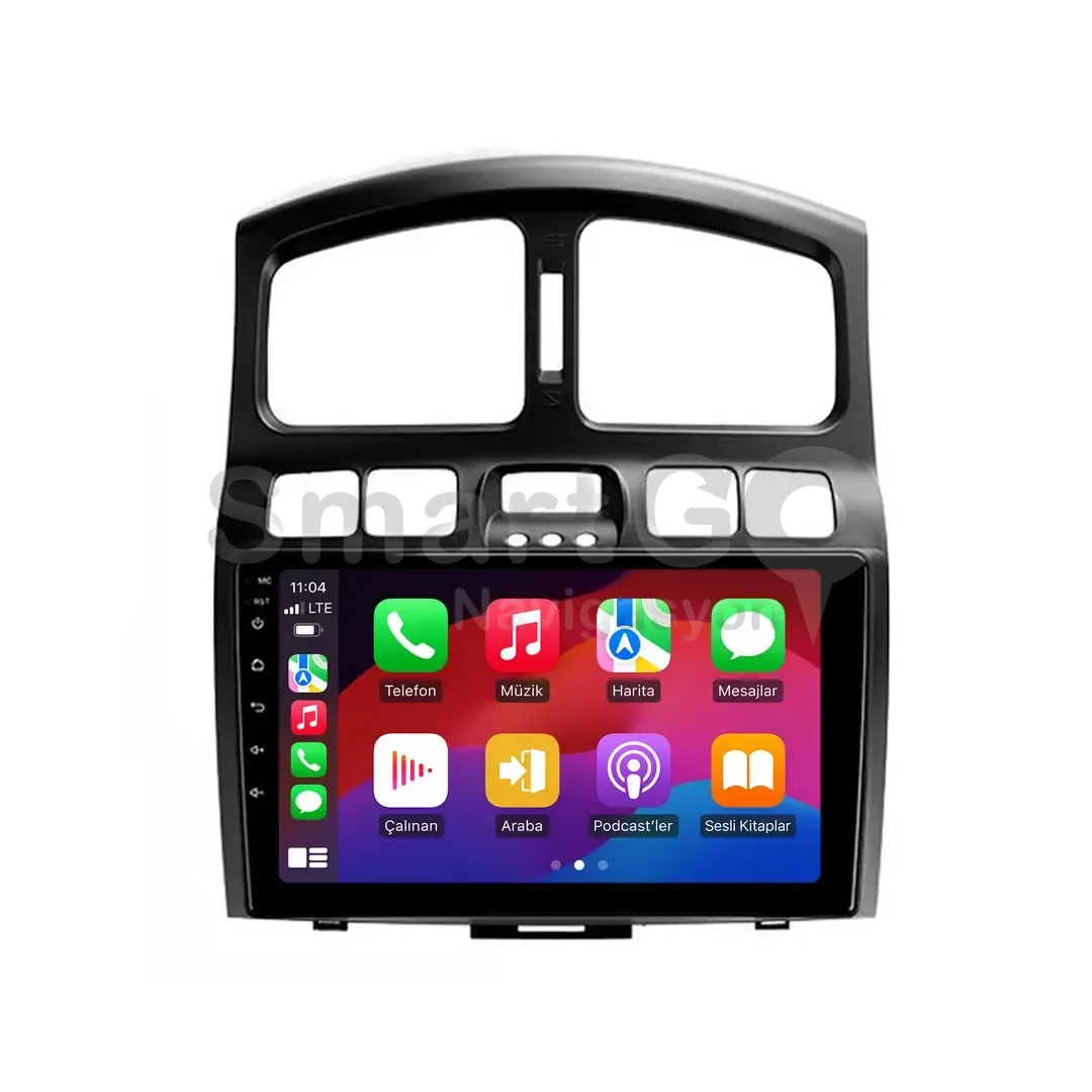 Hyundai Santa Fe Android Multimedya Sistemi (2002-2006) - 9 İnç