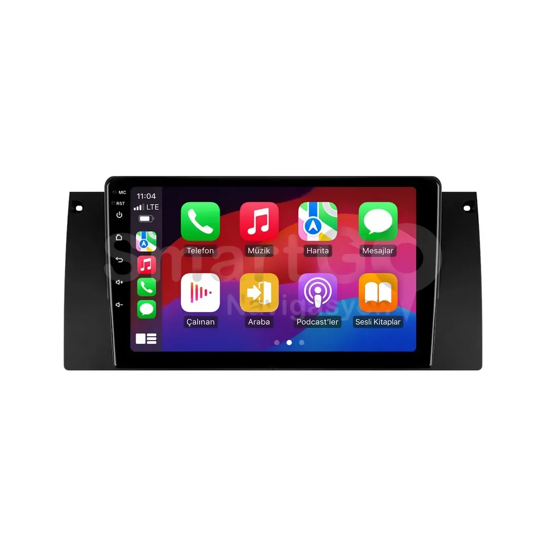 BMW 5 Series E39 Android Multimedya Sistemi (1995-2003) - 9 İnç