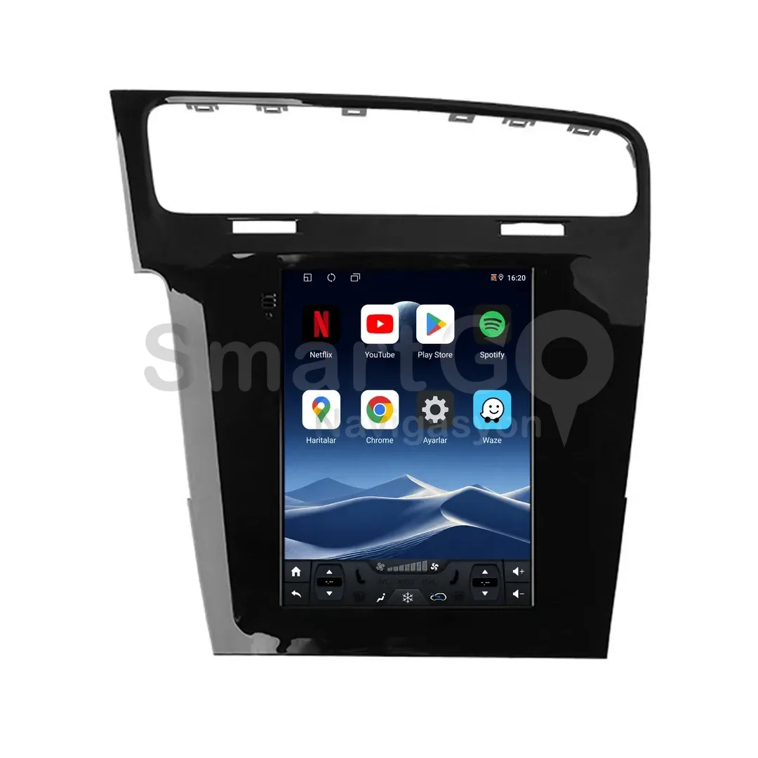 Volkswagen Golf Android Tesla Multimedya Sistemi (2012-2020) - 9.7 İnç