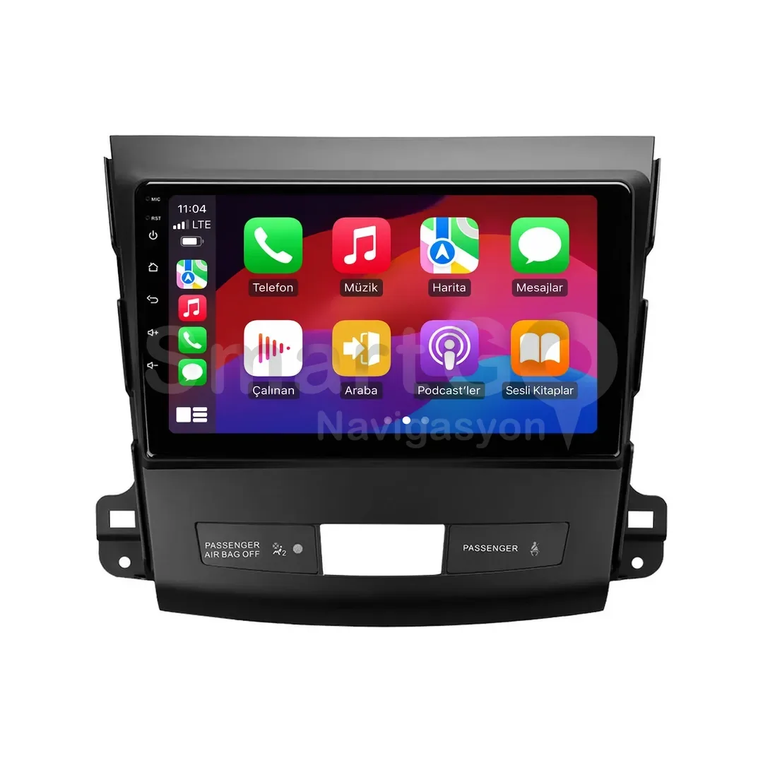 Peugeot 4007 Android Multimedya Sistemi (2009-2010) - Mitsubishi Outlander 9 İnç