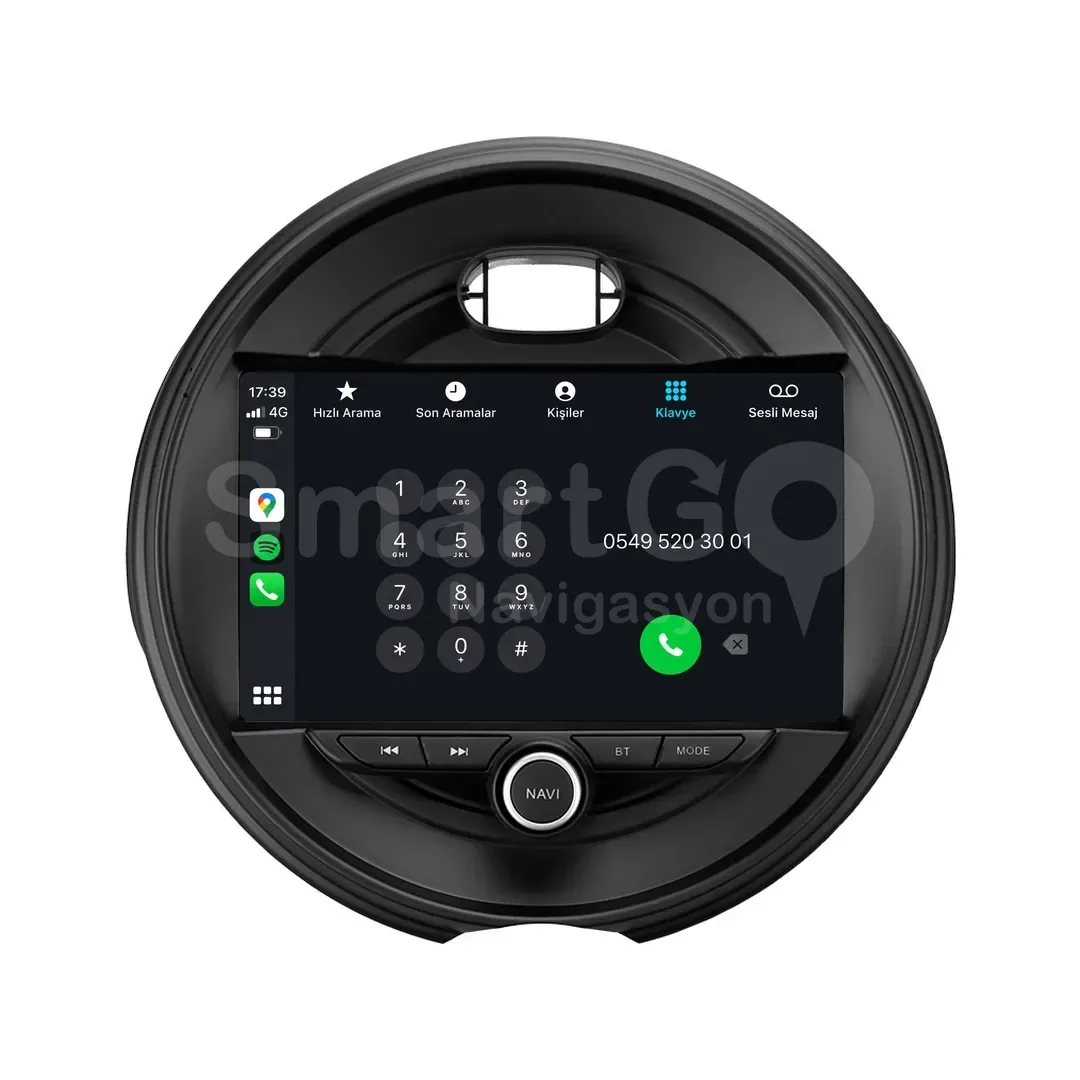 Mini Cooper Clubman Android Multimedya Sistemi (2015-2023) - 10 İnç